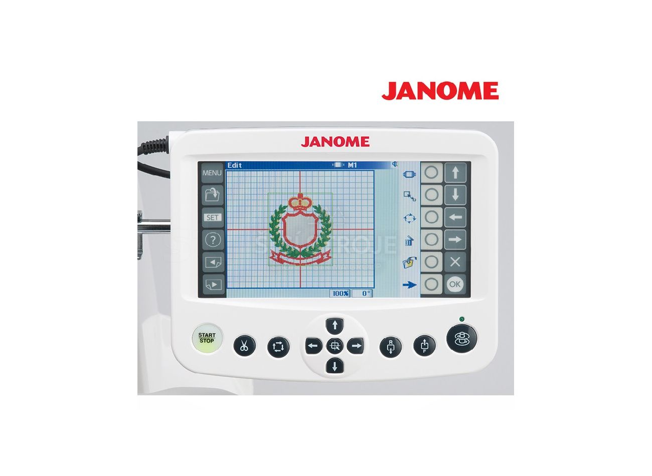 Vyšívací stroj JANOME MB7 Sijaciestrojepatchwork.sk